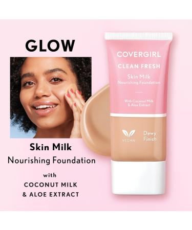 COVERGIRL Clean Fresh Skin Milk Foundation - Medium/Tan, 1 Fl Oz (Pack of 1) - Buy Online on GoSupps.com
