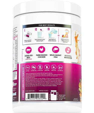 Multi Collagen Burn: MultiType Hydrolyzed Protein Peptides with Hyaluronic Acid Vitamin C SOD B Dimpless Types I II III V and X with Caffeine 30 Servings Tropical Punch Flavored Energy - Tropical Punch - Buy Online on GoSupps.com