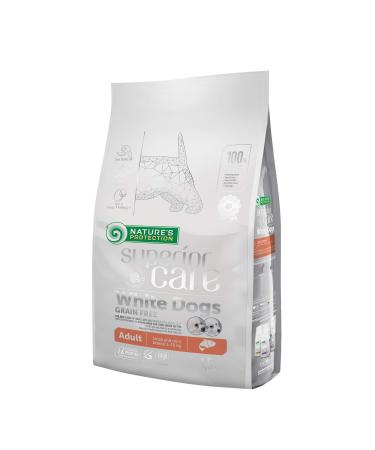 Nature's Protection superior care dry food for dogs - hypoallergenic dog food grain -free for adult all small and mini races - salmon 1.5kg salmon 1.5 kg (1 Pack) - Buy Online on GoSupps.com