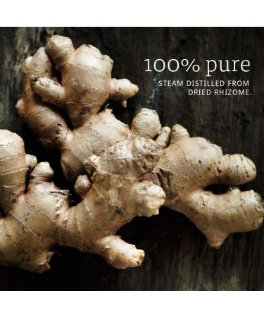 Now Foods Ginger Essential Oil 1 fl oz - Pure, Natural Aromatherapy - Buy Online on GoSupps.com