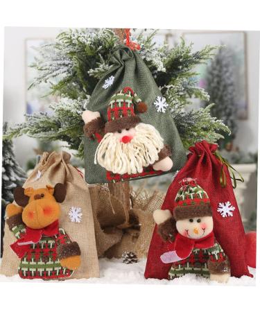 FUNOMOCYA 2pcs Candy Bag Aaaapple Drawstring Burlap Bag Mini Christmas Apple Bag Storage Burlap Bag As Shown 27X20CM - Buy Online on GoSupps.com