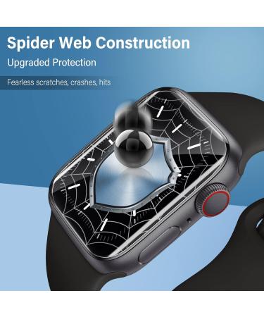 Uyiton 8Pack Apple Watch Series 8/7 Screen Protector 45mm - Military-Grade TPU Film for Scratch & Fingerprint Protection - Bubble-Free, High Touch Screen Clarity - Buy Online on GoSupps.com