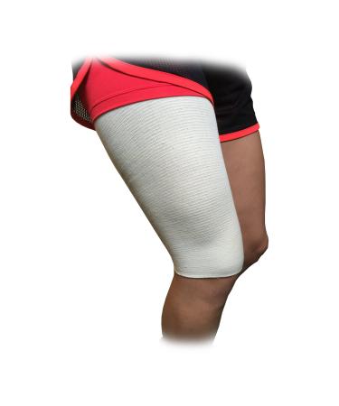 Steroplast 1 METRE OF STEROGRIP PROFESSIONAL ELASTIC TUBULAR SUPPORT LARGE THIGH XL KNEE WHITE SIZE G - UNSTRETCHED BANDAGE CIRCUMFERENCE 24CM - Buy Online on GoSupps.com