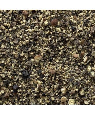Frontier Co-op Organic Cracked Pepper - Prime Cuts 4.09 oz (116 g) | Certified Organic Spice - Buy Online on GoSupps.com