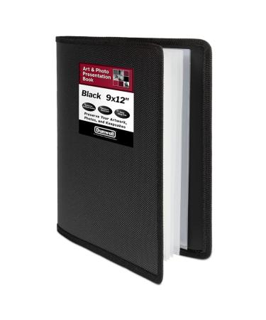 Dunwell Small Photo Albums 4x6 - (2 Pack, Black), Flexible Cover, Portfolio  Binder with 24 Sleeves, Holds 48 6x4 Photos, Artwork or Postcards, Mini  Picture Brag Books 2 Pack Black