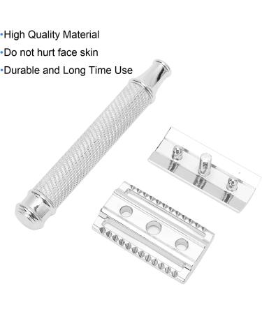 Classic Zinc Alloy Straight Razor | Durable Safety Razor for Men | Barber Shop Essential - Buy Online on GoSupps.com