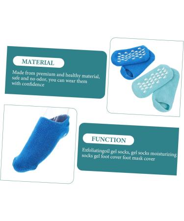 minkissy 8 Pairs Gel Socks Miss Foot Cotton Yarn Commodity - Buy Online on GoSupps.com