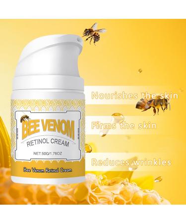 2PCS Bee Venom Retinol Skin Cream Bee Venom Retinol Cream Bee Venom Cream Professional Cream for All Skin Types 2025 New Bee Venom Cream - Buy Online on GoSupps.com