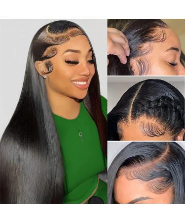 Mcclay Swiss HD Lace Edges for Black Women - Soft Natural Baby Hair Stripes - Real Human Hair - Black Color - 4 Pcs - Buy Online on GoSupps.com