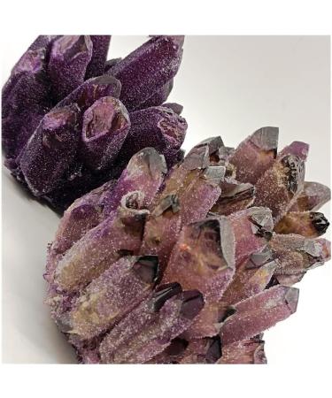 Natural Crystal 1 Piece of Natural Purple Ghost Quartz Crystal Cluster Rough Crystal Specimen for Home and Office Decoration Power Stone Crystal ningxiao (Size : 600-750g) - Buy Online on GoSupps.com