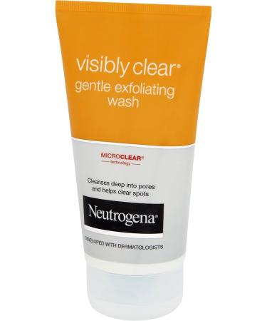 Neutrogena Visibly Clear Gentle Exfoliating Wash 150 ml - Buy Online on GoSupps.com