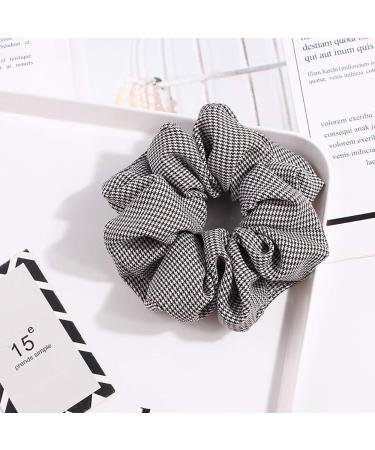 Shop 6 Pack Colorful Fabric Hair Tie Scrunchies for Women | Soft Elastic Ponytail Holders & Hair Accessories - Buy Online on GoSupps.com