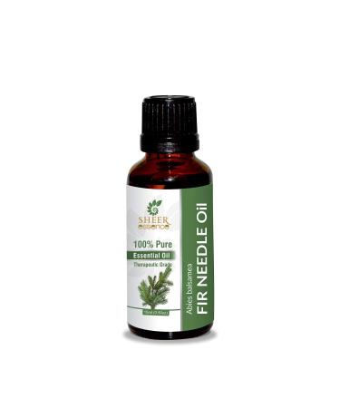 Pure Balsam Fir Needle Oil -(Abies Balsamea)- Essential Oil 100% Pure Natural Undiluted Uncut Therapeutic Grade Oil 1.01 Fl.OZ 1.01 Fl Oz (Pack of 1)