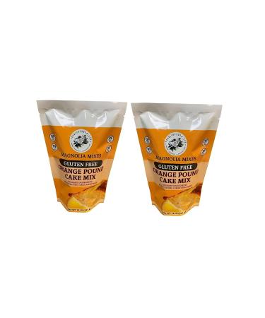 Magnolia Mixes Gluten Free Orange Pound Cake Mix 2 Pack (Not 4 Pack) - Buy Online on GoSupps.com