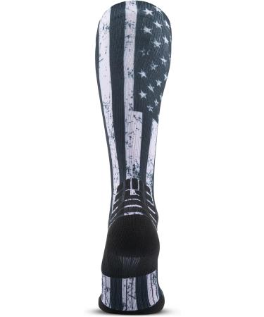 MudGear Premium Compression Socks - Special Edition for Run, Hike, Trail, Recovery - Medium Blue Line - Buy Online on GoSupps.com