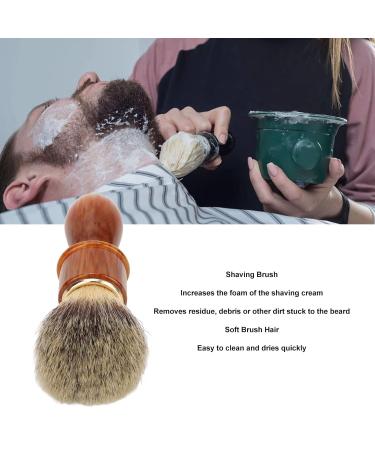 Premium Shaving Brush for Men - Ergonomic Resin Handle & Soft Hair | Ideal for Home & Barber Shop - Buy Online on GoSupps.com