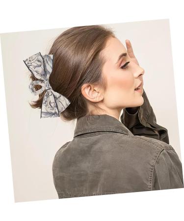 Angoily Bow Hair Clip Hair Pin Tiara Hair Clips Hair Barrettes Hair Bow Clips Barrettes for Women Barrettes for Teen Girls Hair Bows Claw Clip for Women Fabric Shark Clip Large - Buy Online on GoSupps.com