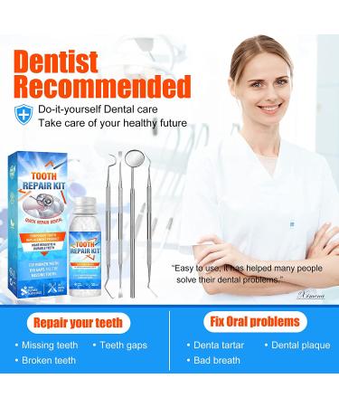 Temporary Tooth Repair Kit - Moldable Fake Teeth for Missing & Broken Teeth - Buy Online on GoSupps.com