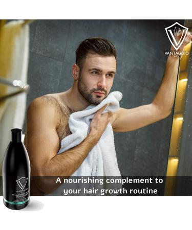 Men's Hair Loss Conditioner | Boosts Growth & Thickening | DHT Blocker for Thinning & Alopecia | Procapil Premium Formula with Castor Oil, Shea Butter, Argan Oil & Aloe Vera | 13.5 oz - Buy Online on GoSupps.com