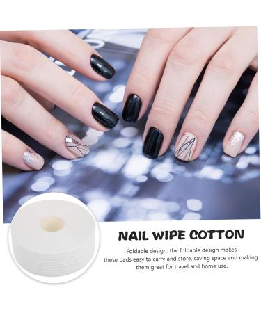  Healvian Healvian 1 Roll Nail Pads Nail Polish Wipes Gel Polish Remover Pads Travel Nail Polish Remover Fast Nail Polish Removal Nail Cotton Balls Nail Pads White Cotton Sheet - Buy Online on GoSupps.com