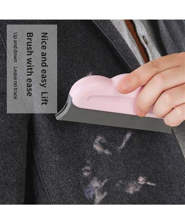 pilateur anti-peluches portable pour canap meubles tapis v tements cintres (rose taille unique) Taille unique Rose