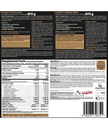 Amix Black Line Perfect Intra 870 Gr Forest Fruit Flavor - Buy Online on GoSupps.com