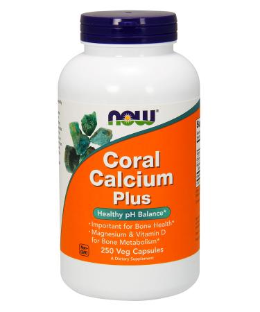 Now Foods Coral Calcium Plus 250 Vcaps - Buy Online on GoSupps.com