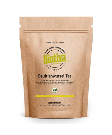 Good Organics Valerian root tea Bio 250g Valerianae Radix Valerian tea filled in Germany vegan Biotiva