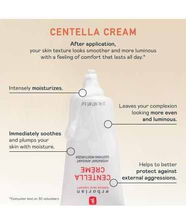 Erborian Face Moisturizer Cream Centella Cream - Ultra Light-Weight Facial Moisturizing Cream with Shea Butter Hyaluronic Acid Glycerin & Beta Glucan - Soothes & Hydrates Skin - All Skin Types 50ml - Buy Online on GoSupps.com
