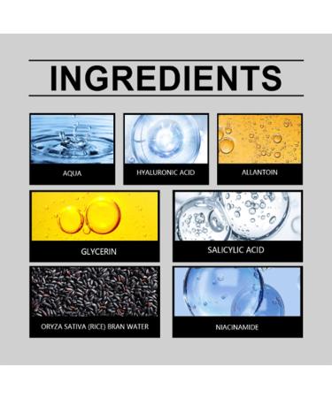 GNAUMORE Ampolla Exfoliantes De Arroz Black Rice Ampoule gentle peeling with black rice for face and body moisture care and pore refinement for the face 100 ml - Buy Online on GoSupps.com