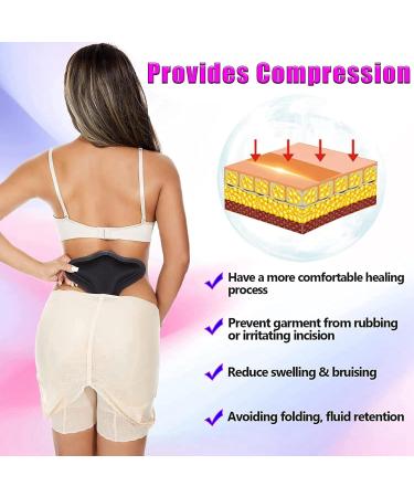 YANHUNING 6X Lipo Foam Back Board BBL Lumbar Molder Back Compression Lipo Foam Board for BBL & Liposuction Post Surgery Recovery - Buy Online on GoSupps.com