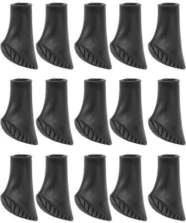 Socobeta Walking Stick Tips Rubber 9mm Pole Tips 18x8x3 Universal 15PCS Pole Tip Protectors Walking Stick Feet Cover Nonslip Pad Alpenstocks Accessory - Buy Online on GoSupps.com