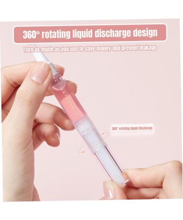 Stylo huile pour ongles 4 pi ces huile de croissance des ongles rotative 360 cuticule rose pour stylo de soin portable pour hydrater renforcer et claircir - Buy Online on GoSupps.com