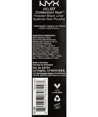 NYX Collection Noir Powder Eye Liner in Black - 0.05 oz - Buy Online on GoSupps.com