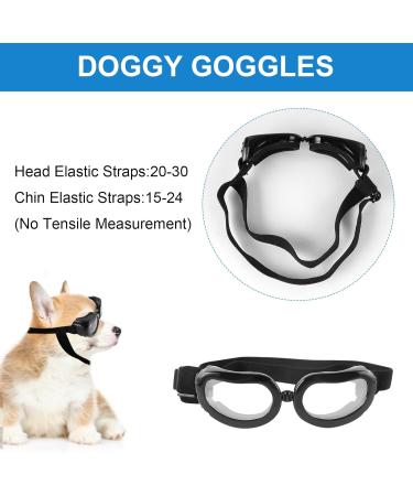 Small Dog Glasses - Adjustable UV Protection Sunglasses for Puppies & Cats | Windproof & Snow-Safe with Flexible Straps - Buy Online on GoSupps.com