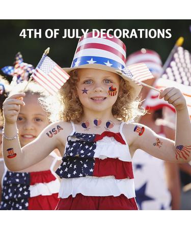 Patriotic 4th of July Temporary Tattoos - Complete Independence Day Collection - Buy Online on GoSupps.com