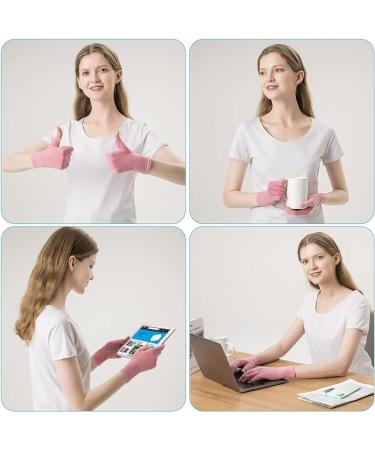 2 Pairs Arthritis Compression Gloves for Relieve Rheumatoid Arthritis  Osteoarthritis  Carpal Tunnel  Joint Pain  Open Fingerless Gloves  Fit for Women and Men to Daily Work (Pink  Medium) - Buy Online on GoSupps.com