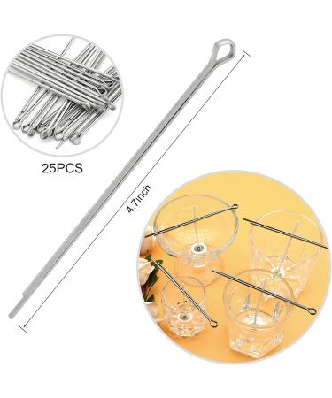 25 Pcs Metal Wick Centering Tool for Candle Making - 4.7 Inch Candel Wick Holders - Buy Online on GoSupps.com