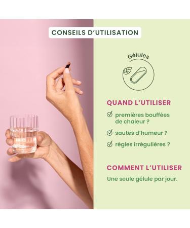 HERBALGEM - GEMMOCAPS Perimenopause - Hormone Free Supplement - Controls Hot Flashes & Reduces Mood Jump - 30 Capsules - Buy Online on GoSupps.com