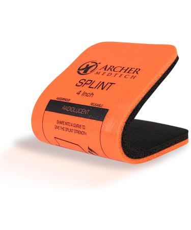 Buy Universal First Aid Finger Splint - Premium Moldable Aluminum Injury Immobilization (Pack of 4) - International Shipping Available - Buy Online on GoSupps.com