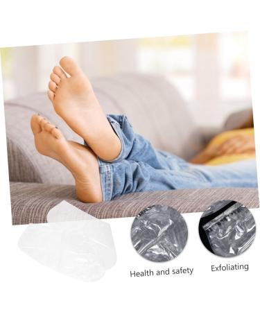 FOMIYES 10 Pairs Footsticker Foot Mask Foot Peel Masks Feet Skin Peeling Masks Socks for Baby Cracked Exfoliating Removers Foot Exfoliation Masks Practical Foot Masks Abs Delicate White - Buy Online on GoSupps.com