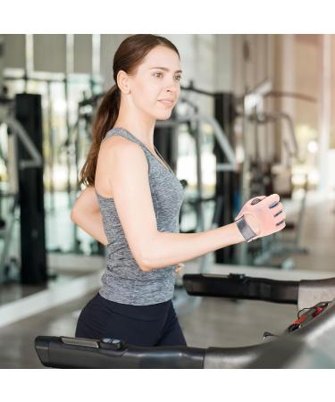 Dooclib Women s Fitness Gloves - Non-Slip Silicone Sports Gloves | Breathable Microfiber Gym Gloves (Rosa-M) - Buy Online on GoSupps.com