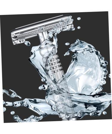 Minkissy Manual Double-Sided Razor Shaver for Men - Durable Alloy Fingertip Laceration Knife - Buy Online on GoSupps.com