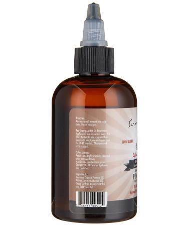 Sunny Isle Jamaican Organic Pimento Oil with Black Castor Oil 4oz - Nourish Scalp Strengthen Hair & Relieve Muscle Pain - Shop Internationally - Buy Online on GoSupps.com