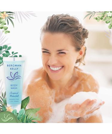 BERGMAN KELLY Travel Size Body Wash (1 fl oz 100 PK Tropical Waterfall) Delight Your Guests with an Invigorating and Refreshing Hotel Body Wash Mini and Small Size Guest Hotel Toiletries in Bulk Tropical Waterfal 1 Fl O  - Buy Online on GoSupps.com