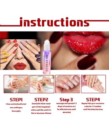 Nail nourishing Oil Ball Bottle Nail nourishing Oil Two-Color double-Layer Nail Cuticle Repairing Oil Natural Rose-Lavender plant Essential Oil To Remedy Nail Damage - Buy Online on GoSupps.com