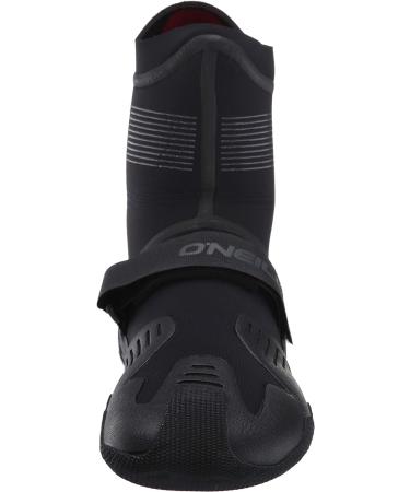 O'Neill Psycho Tech 5mm Round Toe Booties 7 Black - Premium Surfing Booties - Buy Online on GoSupps.com