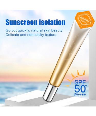  Mimoqk Face Sunscreen Sunblock Lotion Spf50+ Blend Defends Skin Against Uv Hydrates Brightens Waterproof Finish Enriched Formula Refines Allure Sun Cream for Summer Outdoor Fun - Buy Online on GoSupps.com