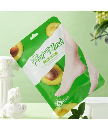 6 paires Masque Pied Avocat Soin R parateur et Fermet Adoucit les Talons Fissur s Action Exfoliante pour une Peau Douce et Souple Pour des Pieds Doux et Revitalis s - Buy Online on GoSupps.com