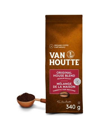 Van Houtte Original House Blend Ground Coffee 340g Can Be Used With Keurig Coffee Makers